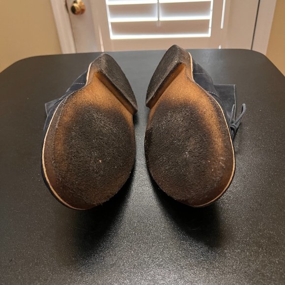 Clarks size 10 blue suede boots shoes main image 5